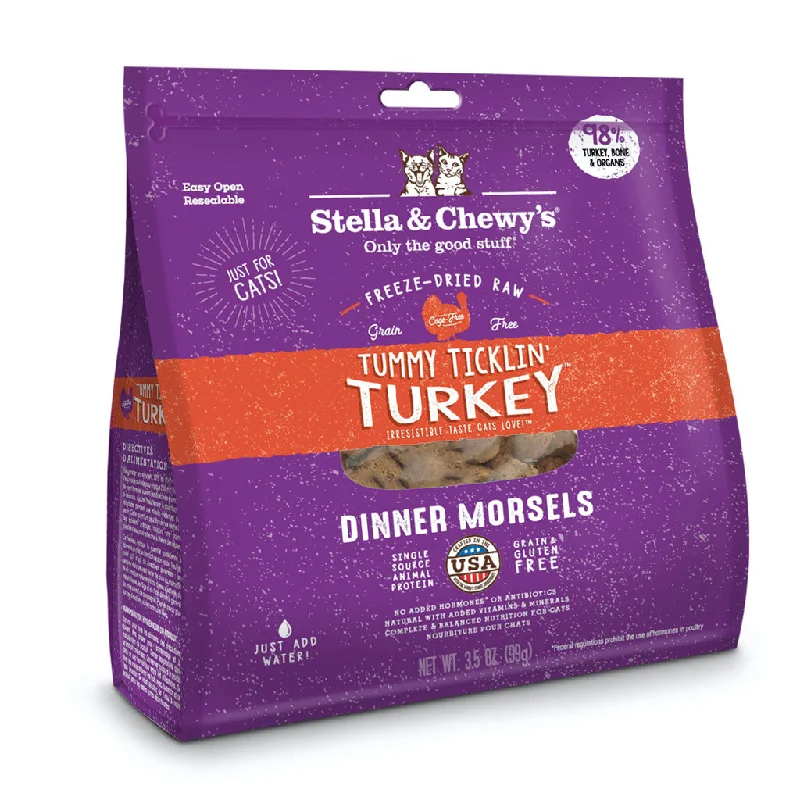 - Dog anti-slip mat Stella & Chewy's Freeze-Dried Raw - Tummy Ticklin' Turkey GF Cat Dinner Morsels - Dog anti-slip mat Stella & Chewy's Freeze-Dried Raw - Tummy Ticklin' Turkey GF Cat Dinner Morsels