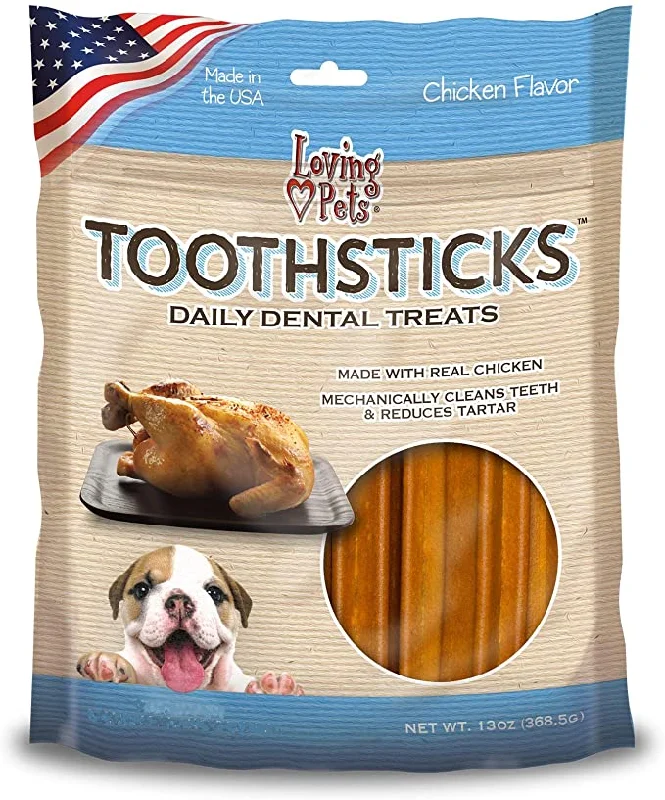 - Dog food discountsLoving Pets Toothsticks Daily Dental Dog Treats