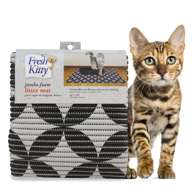 Low-allergy cat litterFoam Litter Mat Circles